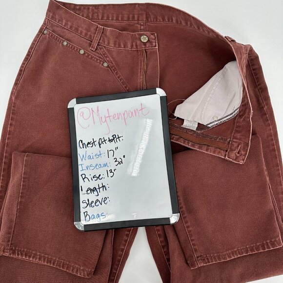 Ozark Mountain Vintage Clay Rockabilly High Waist Mom Western Studded 18 Jeans - Picture 5 of 6